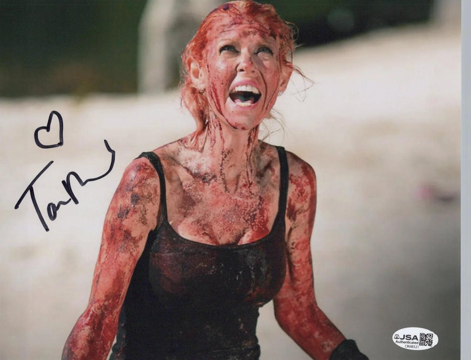 Tara Reid — Sharknado 8x10 photo of April signed by Tara Reid JSA COA
