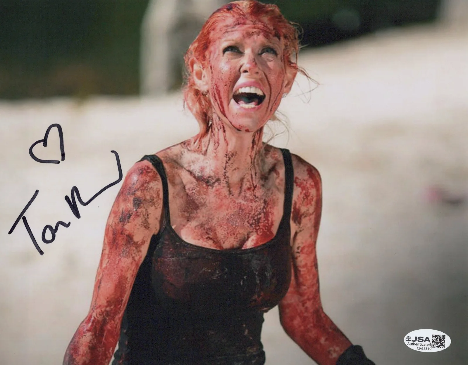 Tara Reid — Sharknado 8x10 photo of April signed by Tara Reid JSA COA