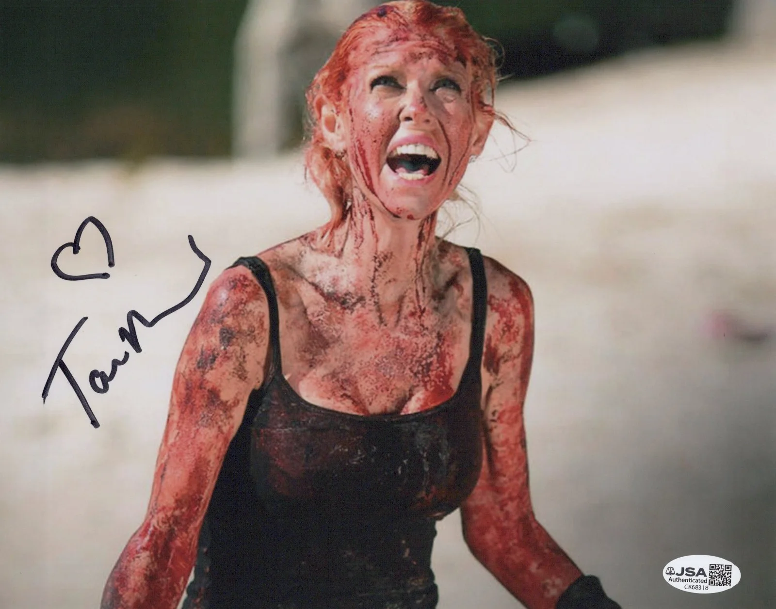 Tara Reid — Sharknado 8x10 photo of April signed by Tara Reid JSA COA