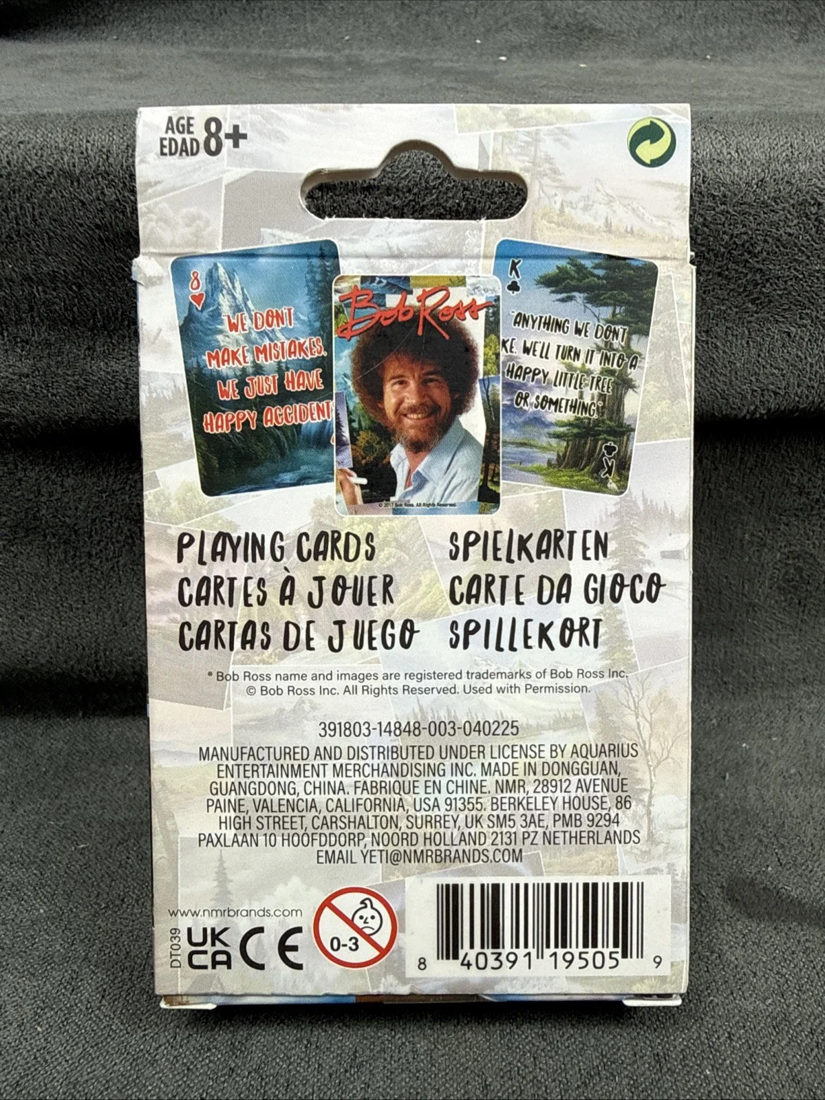 Bob Ross Playing Cards 52 Paintings Brand New ( Only Uk Seller) Novelty Cards, изображение 2