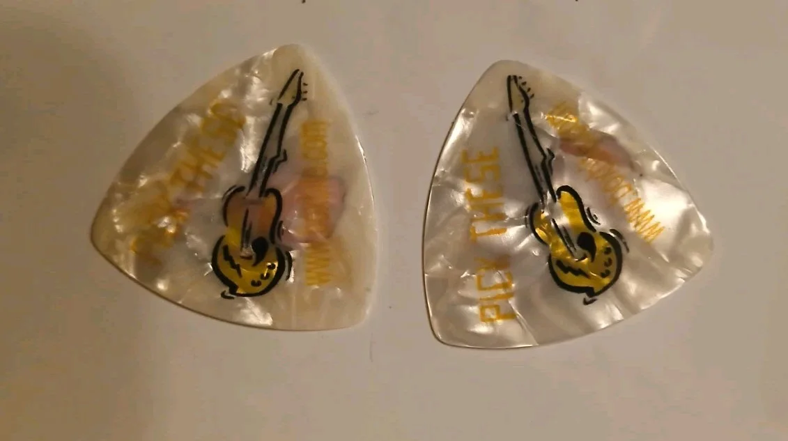 Guitar Pick The Rolling Stones "FLOSS THESE" Tare Concert Issued Swag Make Offer, image 5