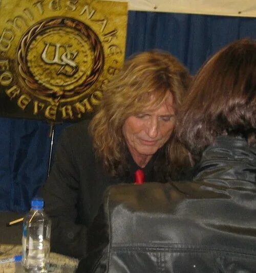DAVID COVERDALE SIGNED WHITESNAKE SLIP OF THE TONGUE ALBUM VINYL AUTOGRAPH JSA, изображение 5