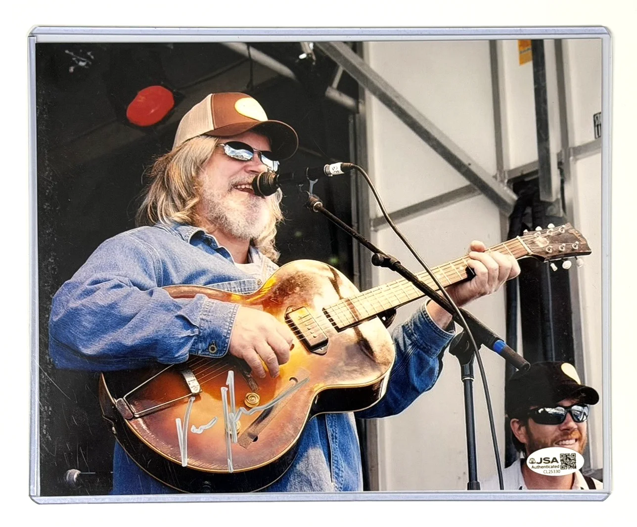 Vince Herman Signed 8x10 Photo Leftover Salmon Autographed JSA Certified COA, изображение 2