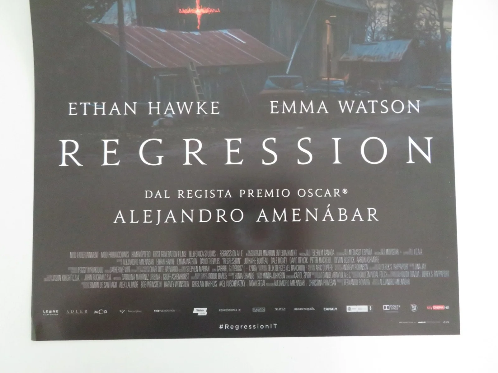 REGRESSION ITALIAN LOCANDINA POSTER ETHAN HAWKE EMMA WATSON 2015, изображение 4