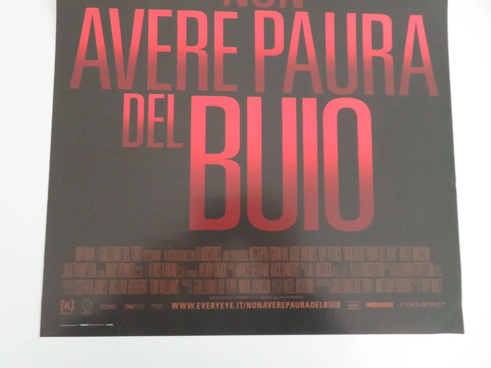 DON'T BE AFRAID OF THE DARK ITALIAN LOCANDINA POSTER KATIE HOLMES PEARCE 2010, изображение 4