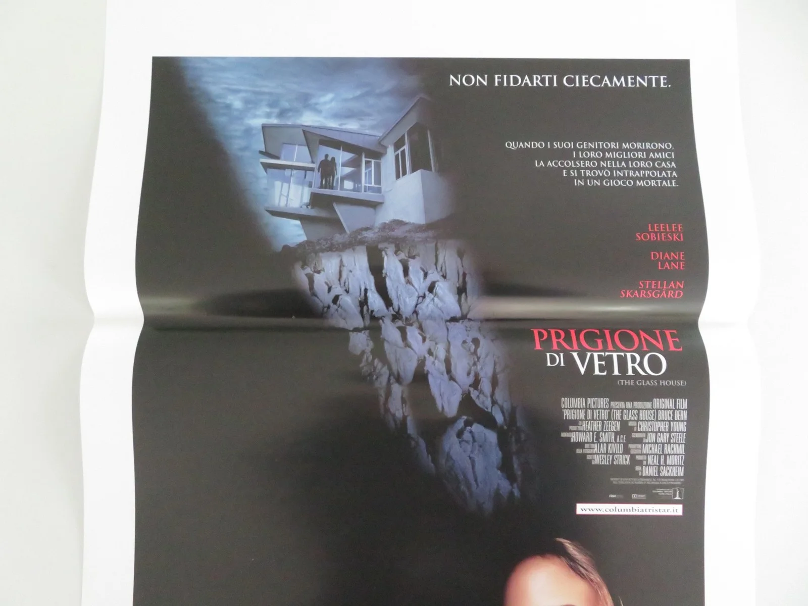 THE GLASS HOUSE ITALIAN LOCANDINA POSTER LEELEE SOBIESKI DIANE LANE 2001, изображение 3