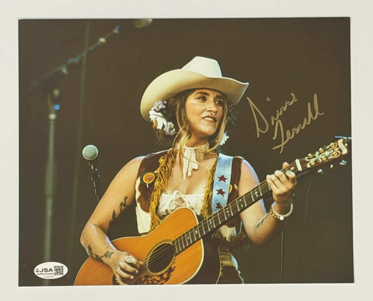 Sierra Ferrell Signed 8x10 Photo Autographed JSA Certified COA Country Folk, image 2