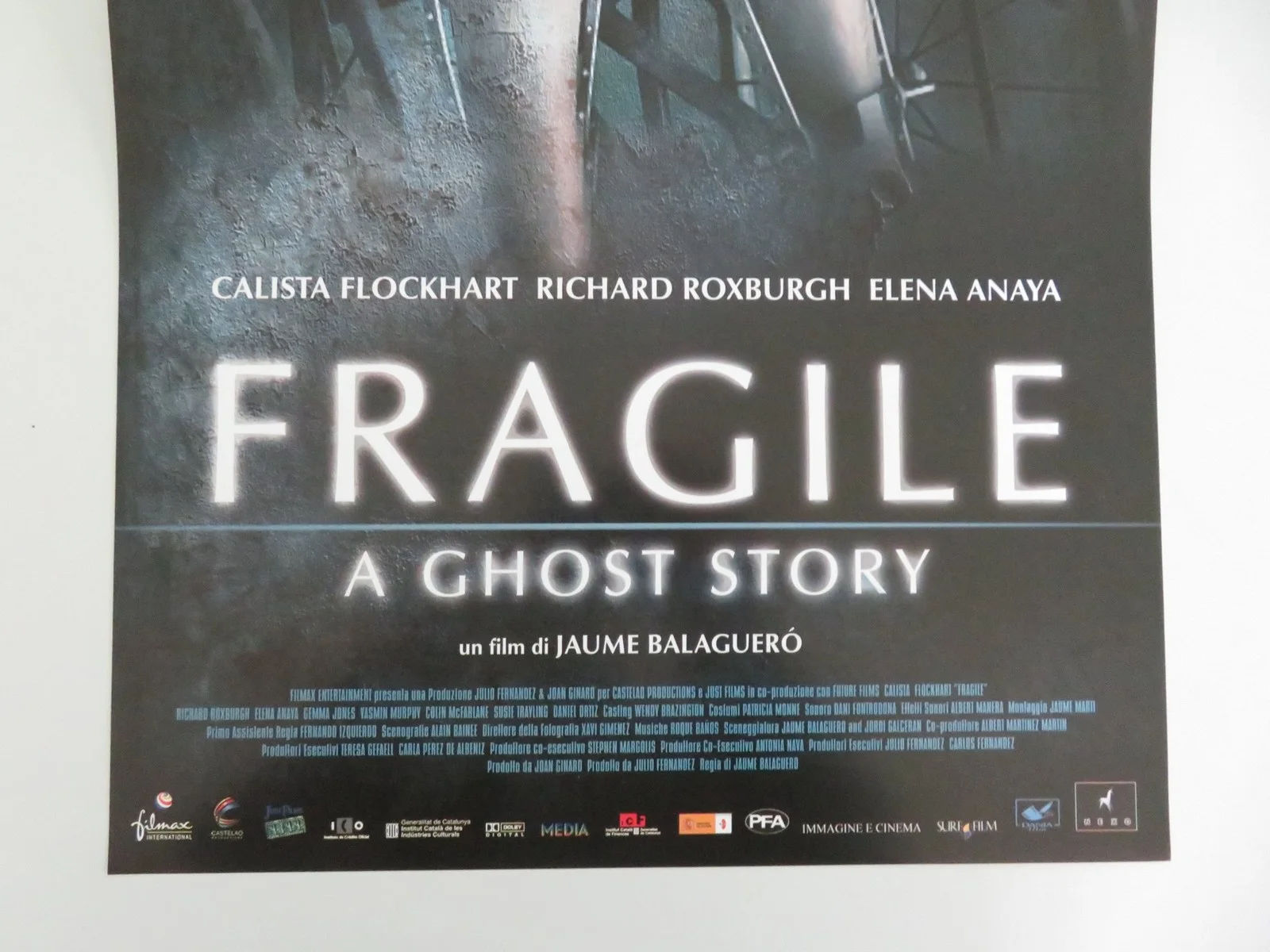 FRAGILE ITALIAN LOCANDINA POSTER CALISTA FLOCKHART RICHARD ROXBURGH 2005, изображение 4