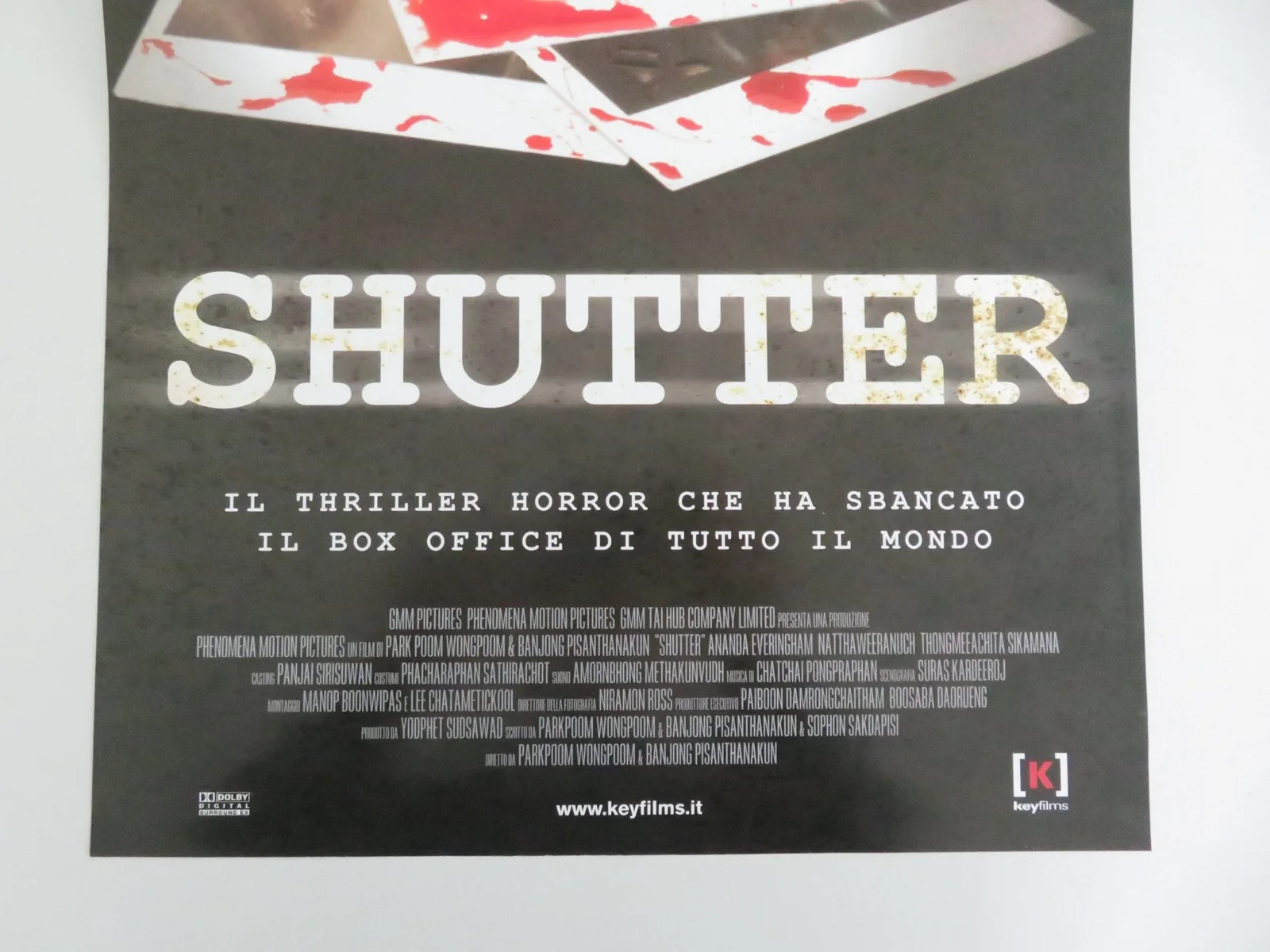 SHUTTER ITALIAN LOCANDINA POSTER ANANDA EVERINGHAM ACHITA SIKAMANA 2004, изображение 4