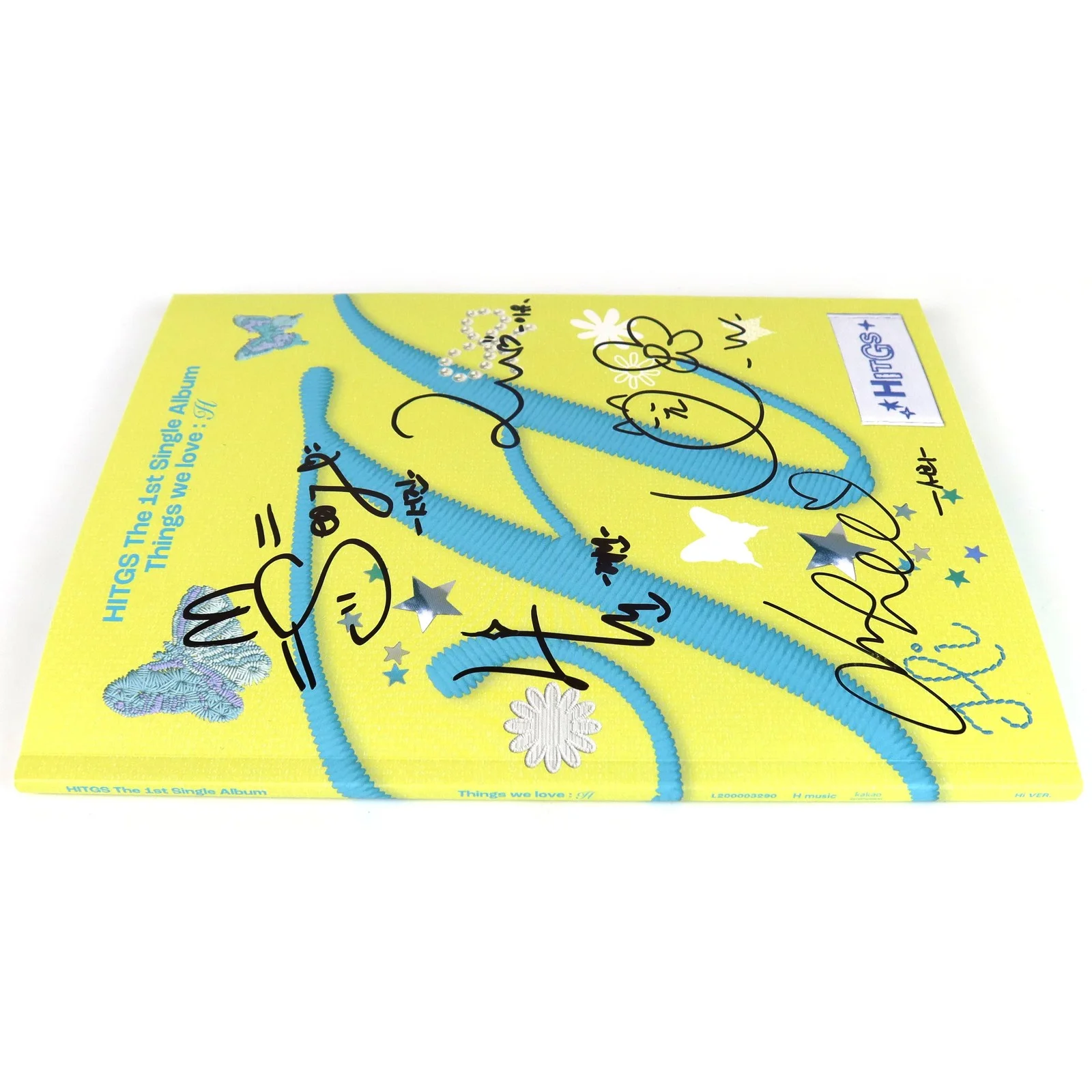 HITGS - Things We Love: H [Hi Ver.]1st Single Album Signed CD Promo 2025, изображение 4