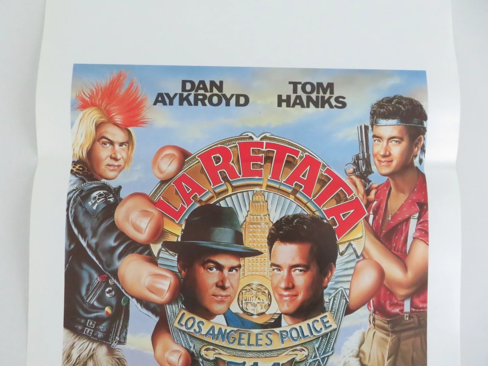 DRAGNET ITALIAN LOCANDINA POSTER DAN AYKROYD TOM HANKS 1987, image 3