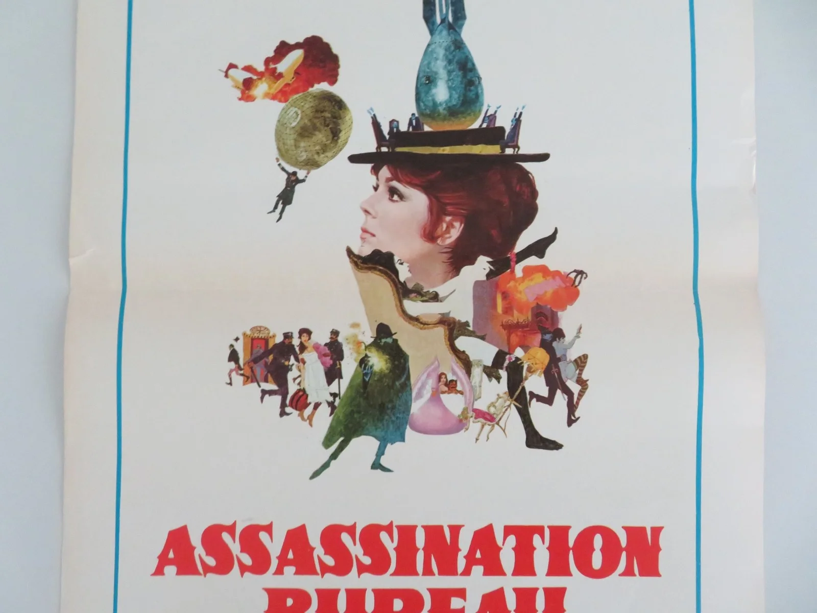 THE ASSASSINATION BUREAU ITALIAN LOCANDINA POSTER OLIVER REED DIANA RIGG 1969, изображение 3