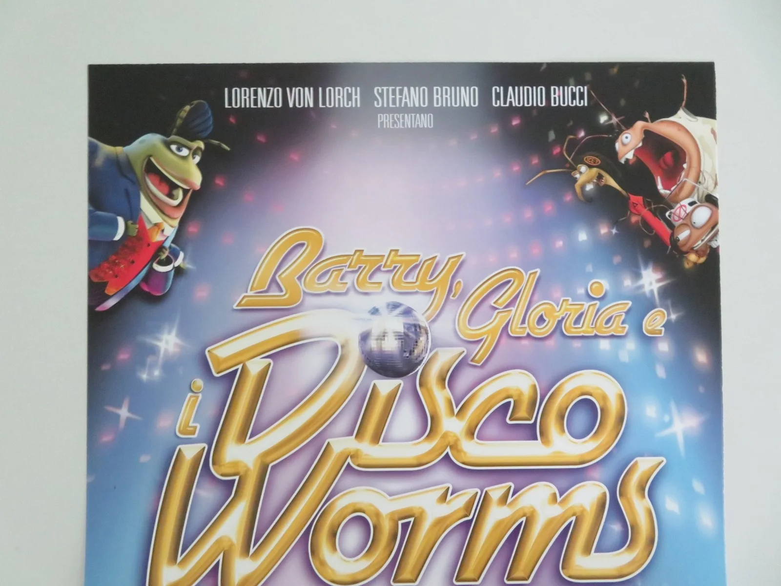 SUNSHINE BARRY AND THE DISCO WORMS ITALIAN LOCANDINA POSTER PETER FRODIN 2008, изображение 2