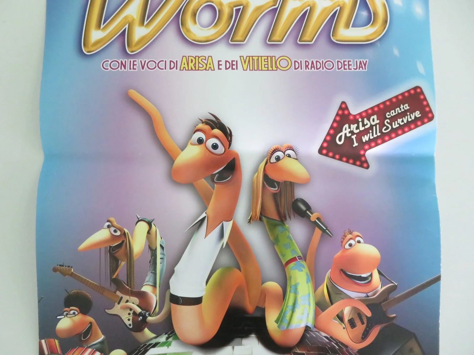SUNSHINE BARRY AND THE DISCO WORMS ITALIAN LOCANDINA POSTER PETER FRODIN 2008, изображение 3