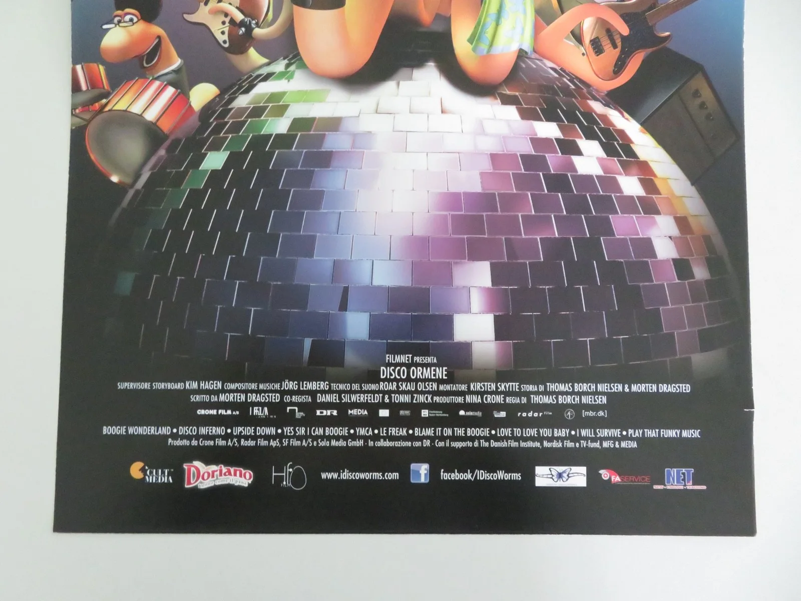 SUNSHINE BARRY AND THE DISCO WORMS ITALIAN LOCANDINA POSTER PETER FRODIN 2008, изображение 4