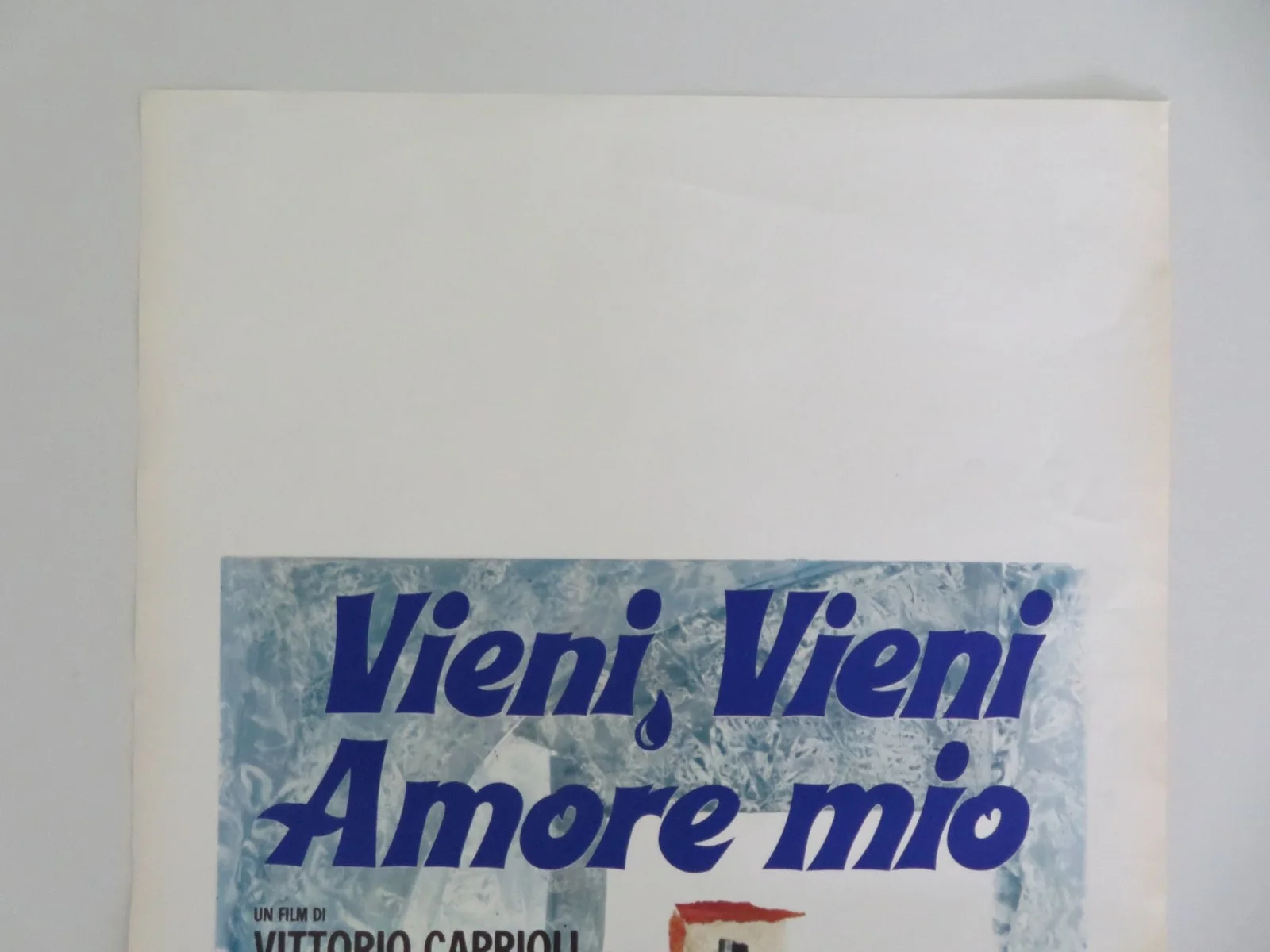 VIENI, VIENI AMORE MIO ITALIAN LOCANDINA POSTER IMMA PIRO MAX DELYS 1975, изображение 2