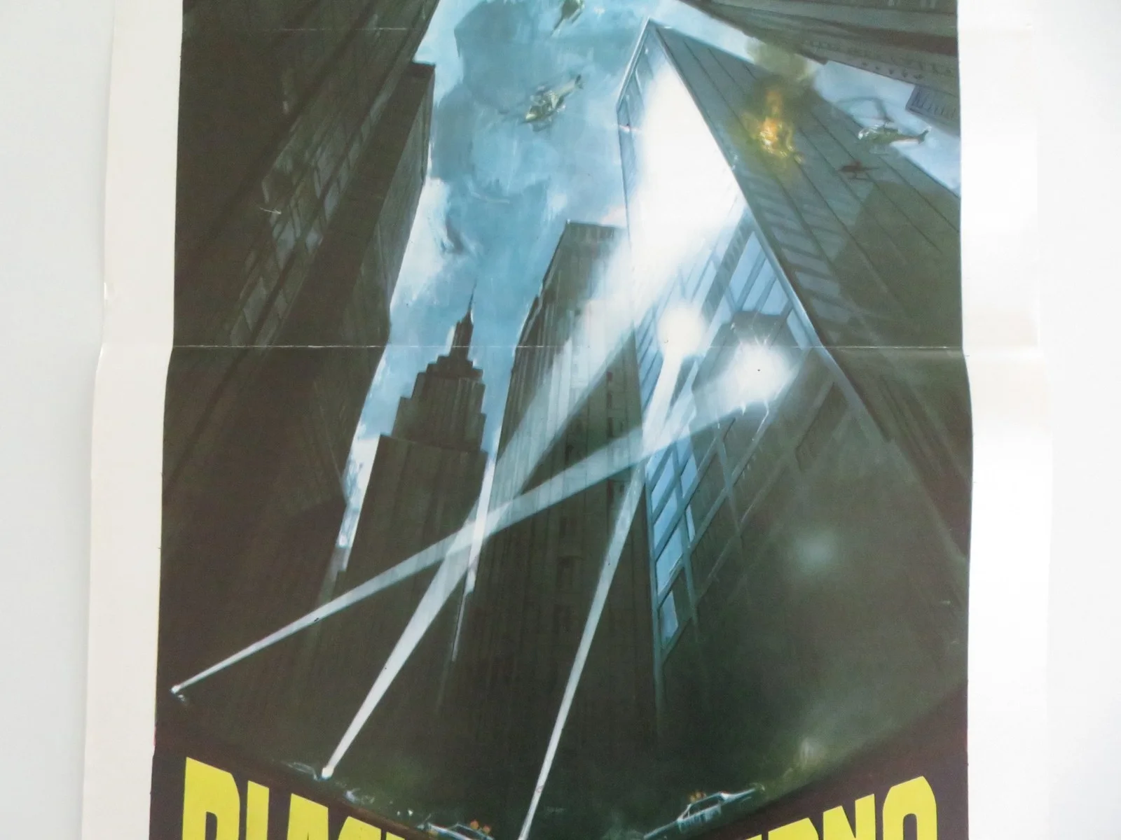 BLACKOUT: INFERNO NELLA CITTA ITALIAN LOCANDINA POSTER JAMES MITCHUM 1978, изображение 3