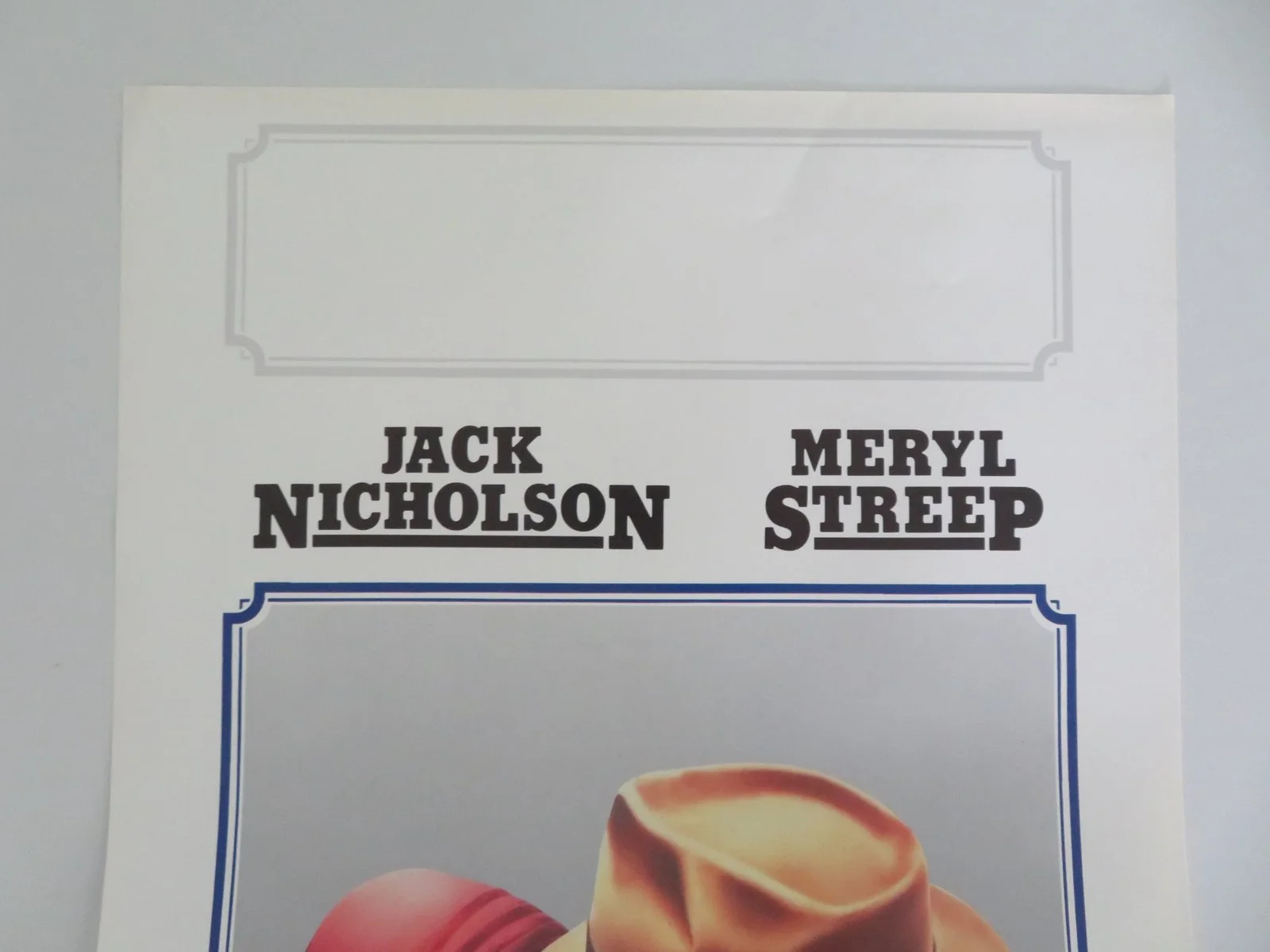 IRONWEED ITALIAN LOCANDINA POSTER JACK NICHOLSON MERYL STREEP 1987, изображение 2