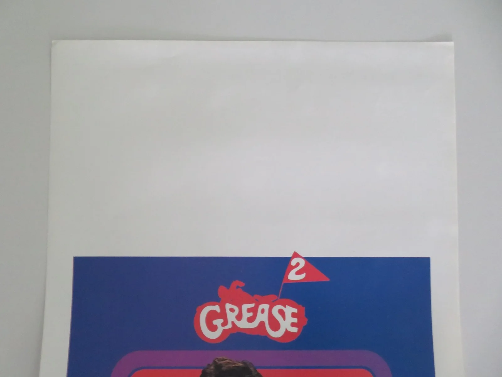 GREASE 2 ITALIAN LOCANDINA POSTER MAXWELL CAULFIELD MICHELLE PFEIFFER 1982, изображение 2