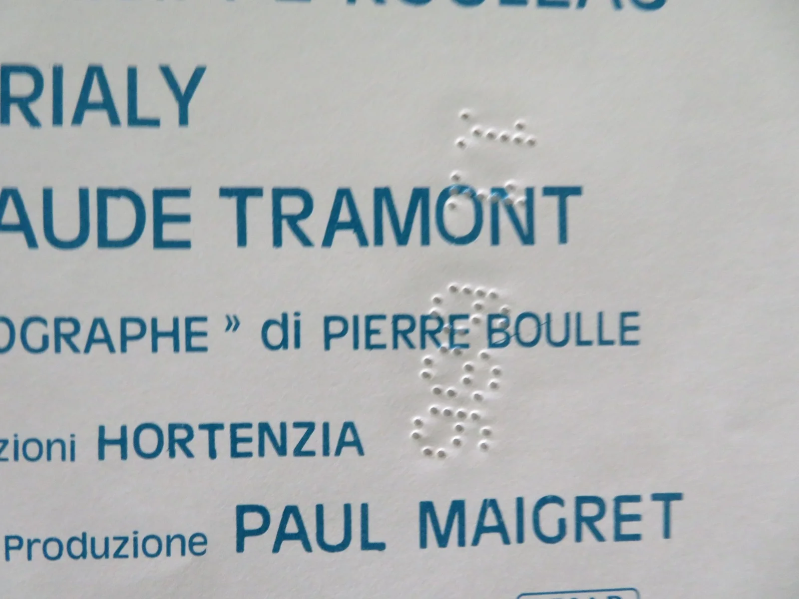 FOCAL POINT ITALIAN LOCANDINA POSTER ANNIE GIRARDOT JACQUES DUTRONC 1977, image 5