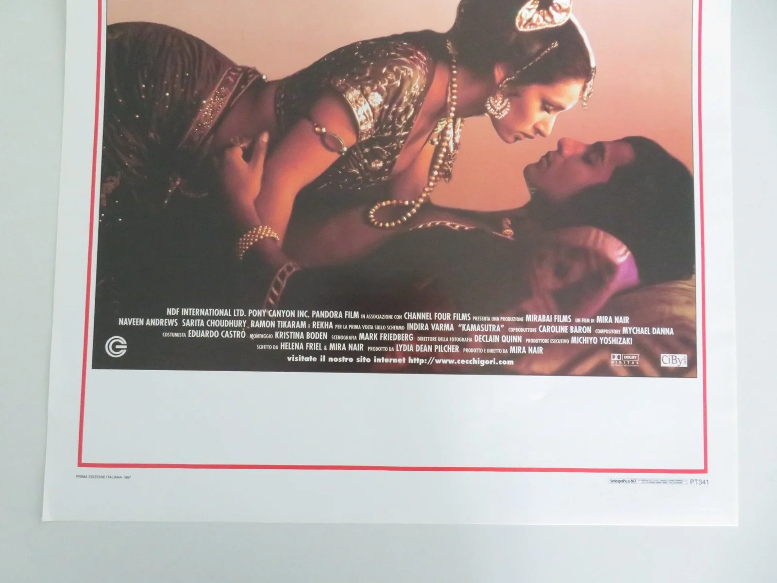 KAMASUTRA ITALIAN LOCANDINA POSTER INDIRA VARMA SARITA CHOUDHURY 1996, изображение 4