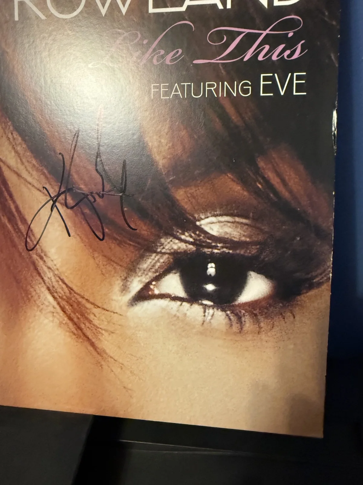 Kelly Rowland signed Like This 12" lp album, изображение 3