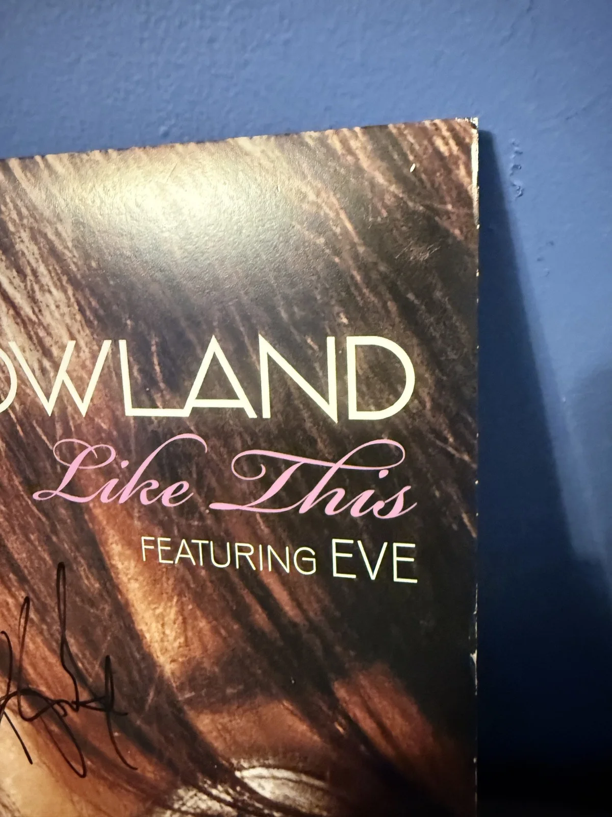 Kelly Rowland signed Like This 12" lp album, изображение 4