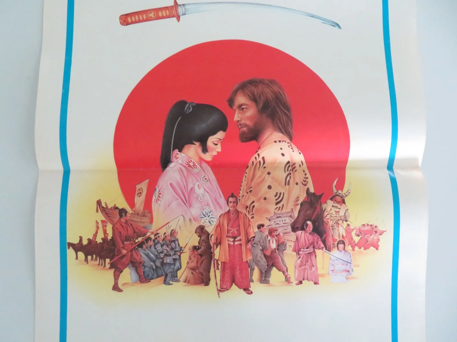 SHOGUN ITALIAN LOCANDINA POSTER RICHARD CHAMBERLAIN TOSHIRO MIFUNE 1980, изображение 3
