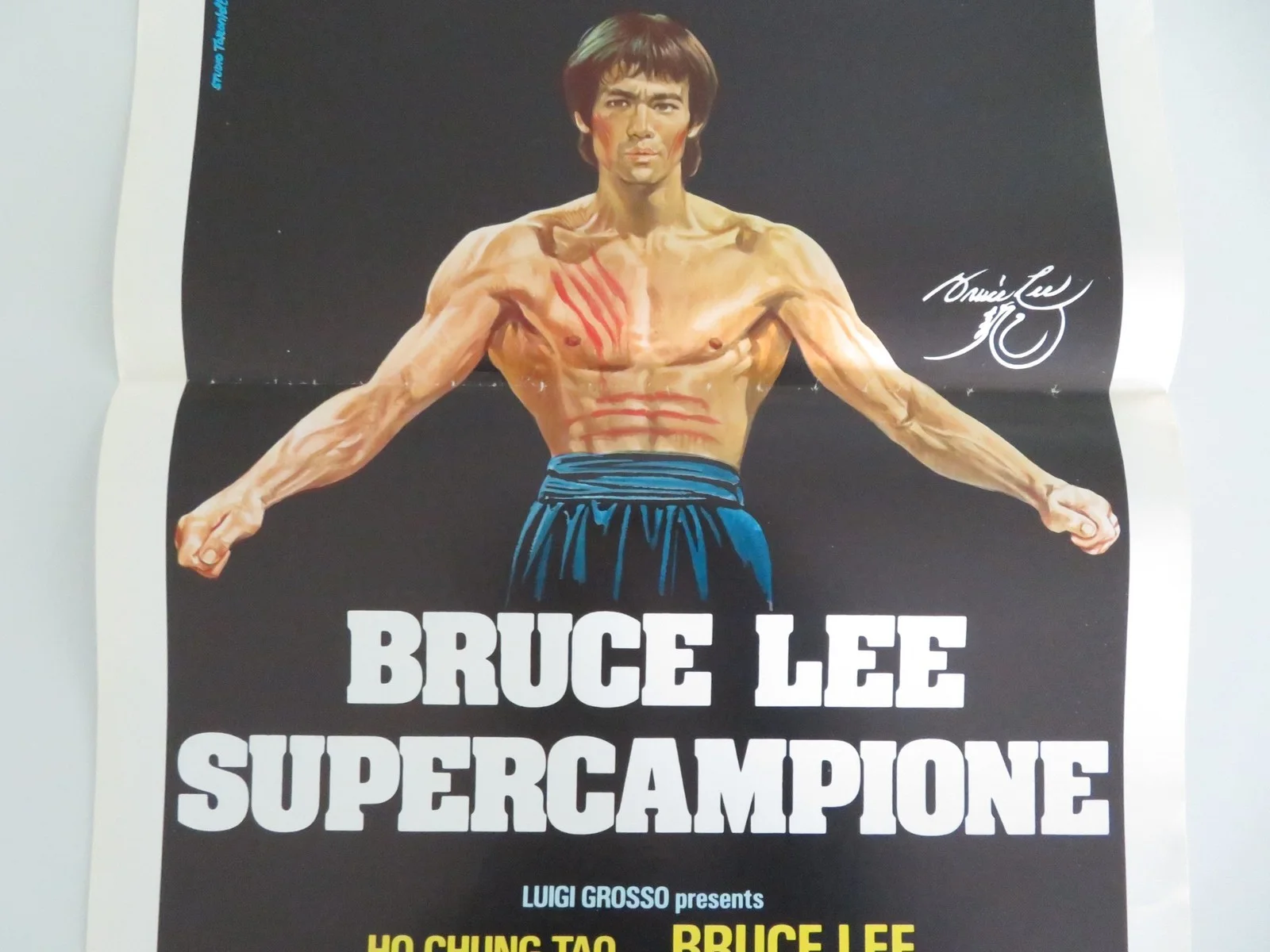 BRUCE LEE: THE MAN, THE MYTH ITALIAN LOCANDINA POSTER HO CHUNG TAO HERST 1980, изображение 3