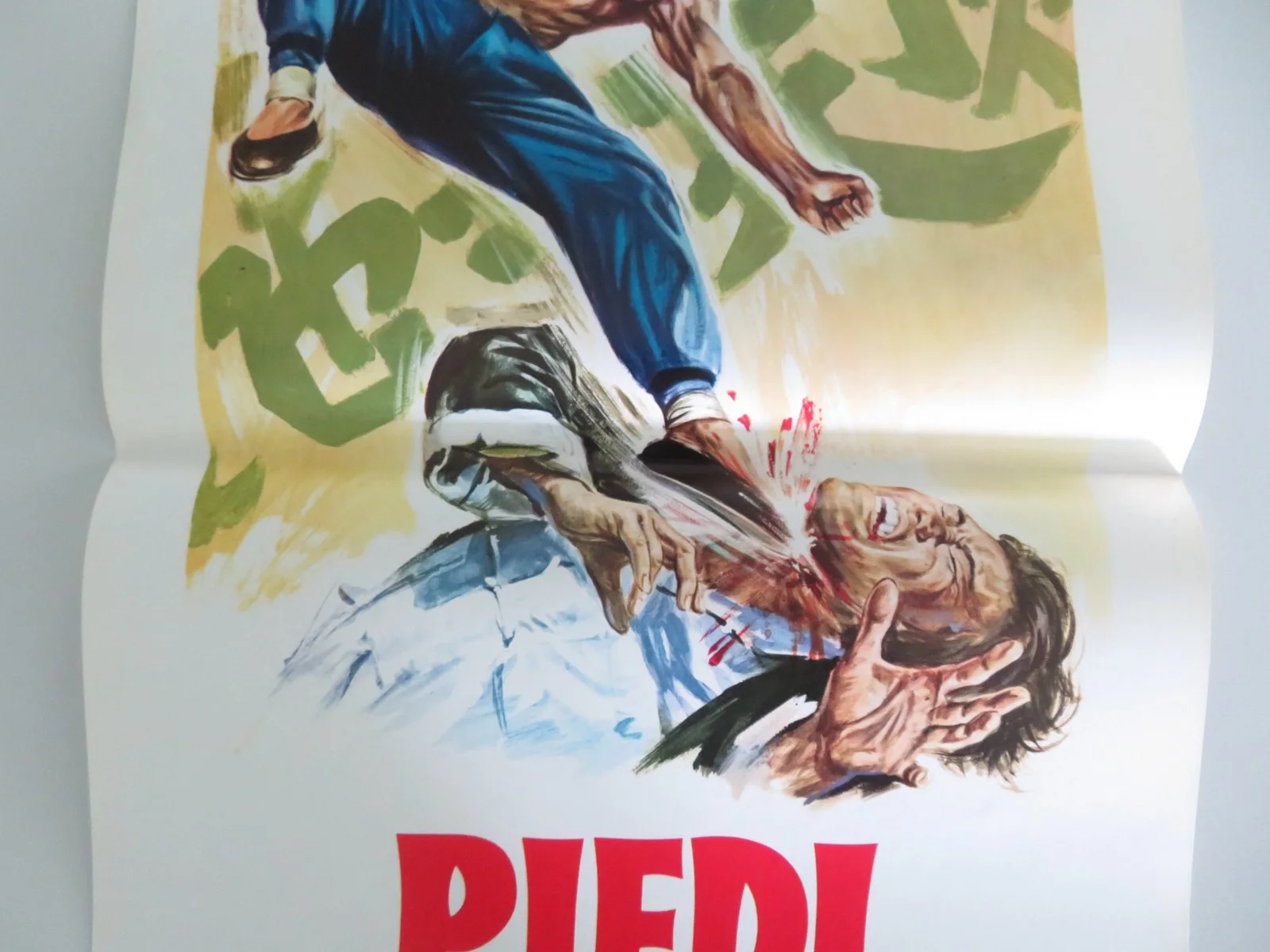 DRAGON BLOWS ITALIAN LOCANDINA POSTER CHIN HU CHIAO CHIAO 1973, изображение 3