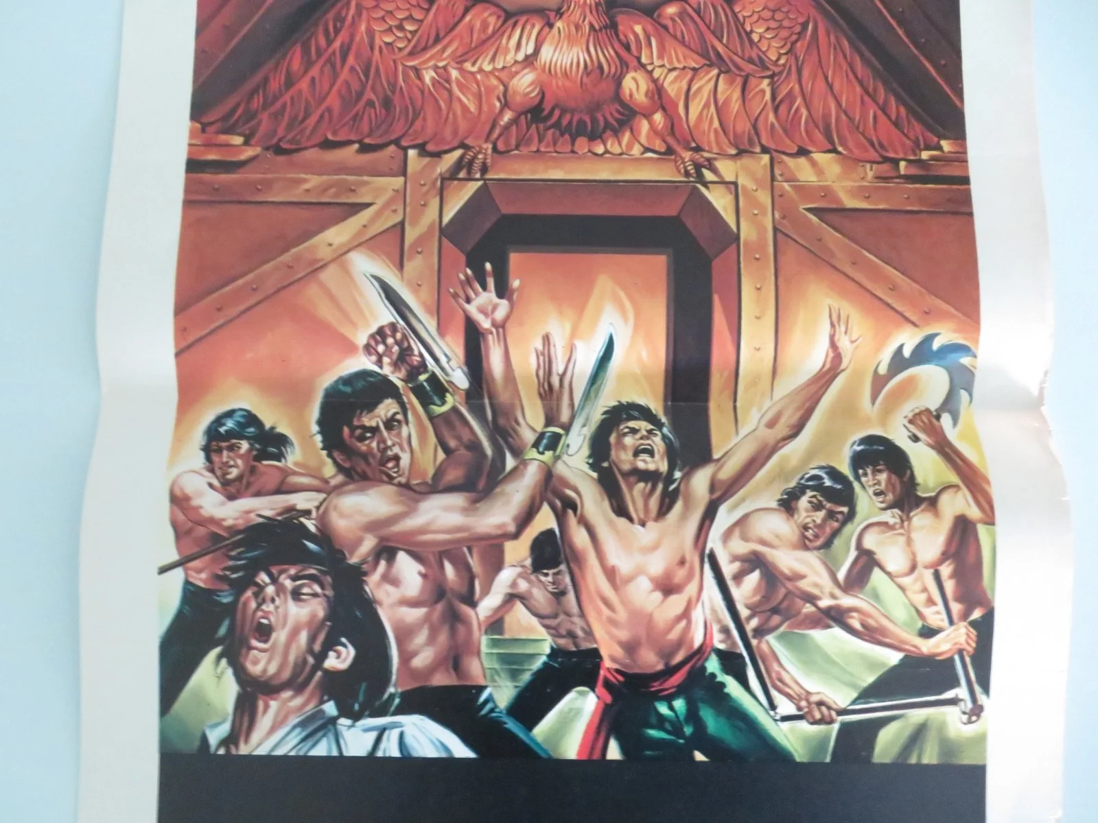 THE AVENGING EAGLE ITALIAN LOCANDINA POSTER TI LUNG KU FENG SHAW BROTHERS 1978, изображение 3