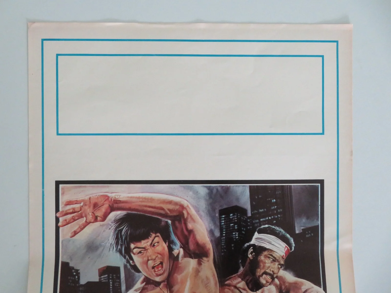 THE BLACK DRAGON'S REVENGE ITALIAN LOCANDINA POSTER RON VAN CLEEF BONET 1981, изображение 2