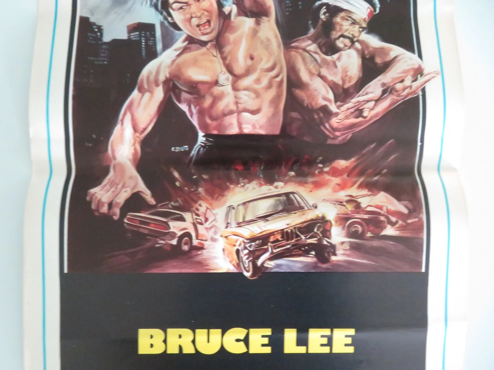 THE BLACK DRAGON'S REVENGE ITALIAN LOCANDINA POSTER RON VAN CLEEF BONET 1981, изображение 3