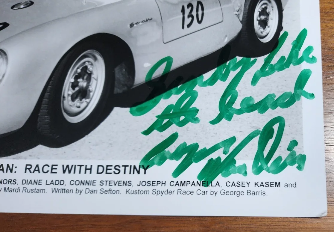 Casper Van Dien — CASPER VAN DIEN Autographed / SIGNED Movie Photo - JAMES DEAN Race with Destiny, изображение 3