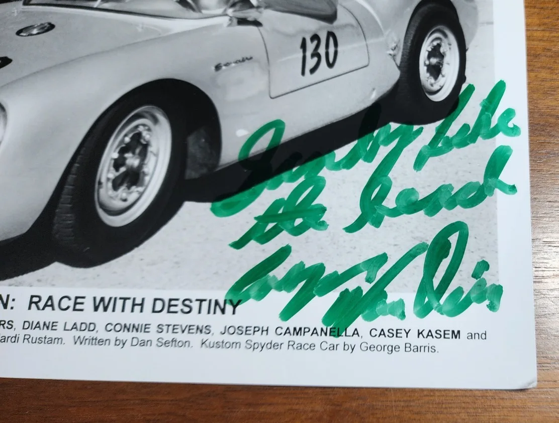 Casper Van Dien — CASPER VAN DIEN Autographed / SIGNED Movie Photo - JAMES DEAN Race with Destiny, изображение 4