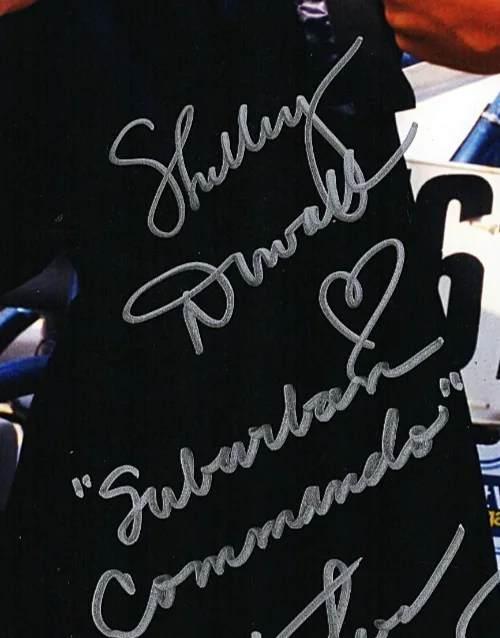 SHELLEY DUVALL, CHRISTOPHER LLOYD — SHELLEY DUVALL & CHRISTOPHER LLOYD Signed 11x14 Photo PSA/DNA #AD93085, image 2