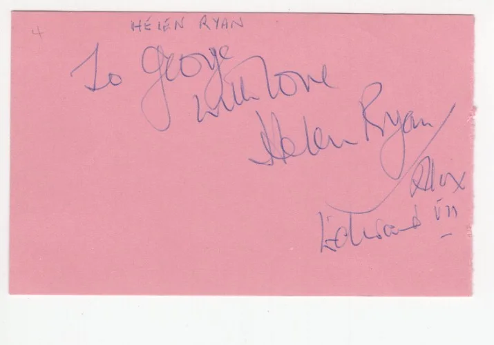 Geraint Evans (1922-1992) Signed Page / Autographed Opera Singer, image 2