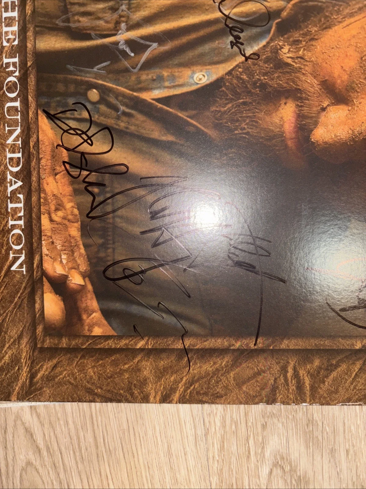 Zac Brown Band - The Foundation Signed Autographed Vinyl Record, image 3