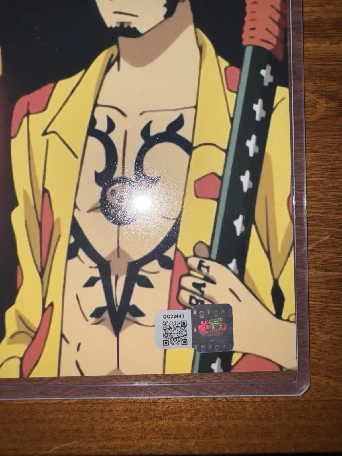 One Piece Autoghraped Signed Poster with COA, image 2