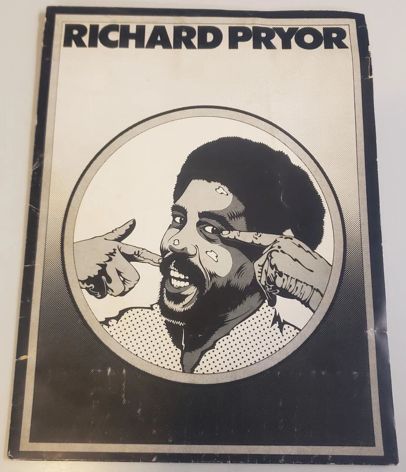Richard Pryor — RICHARD PRYOR Vintage 70s AUTOGRAPHED Hand Signed AUTO Picture w/PRESS PHOTO KIT, изображение 2