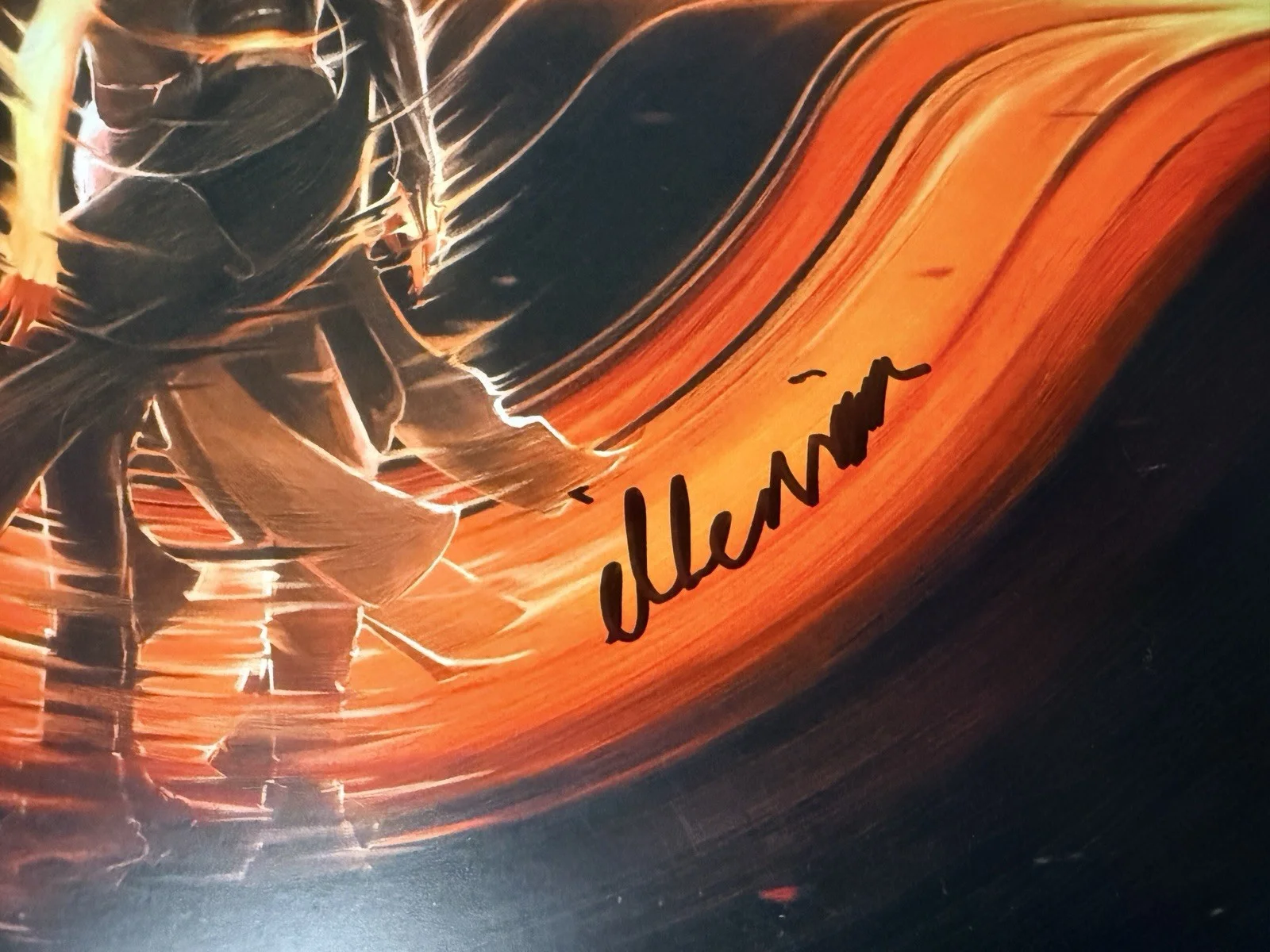 Illenium Ascend SIGNED Lithograph AUTOGRAPH Print 15x15in, image 2