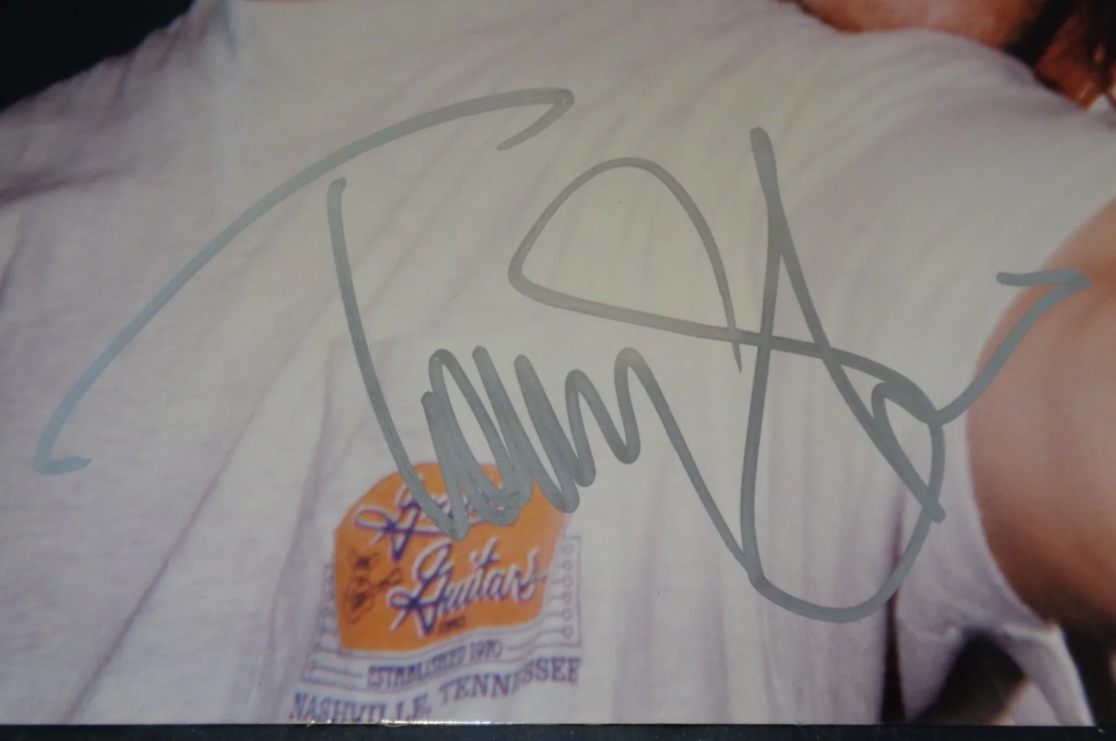 Styx Guitarist Tommy Shaw Signed Autographed 8" x 10" Color Photo!!!, изображение 2