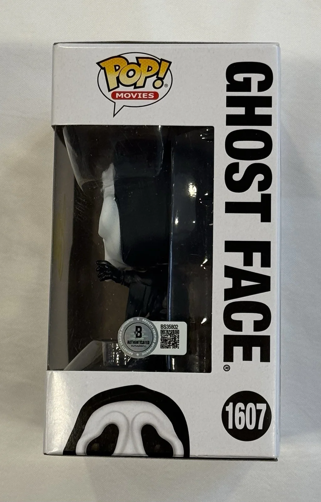 JERRY O'CONNELL — Jerry O’Connell Signed Scream Ghost Face Funko Pop! #1607 Beckett COA, изображение 3