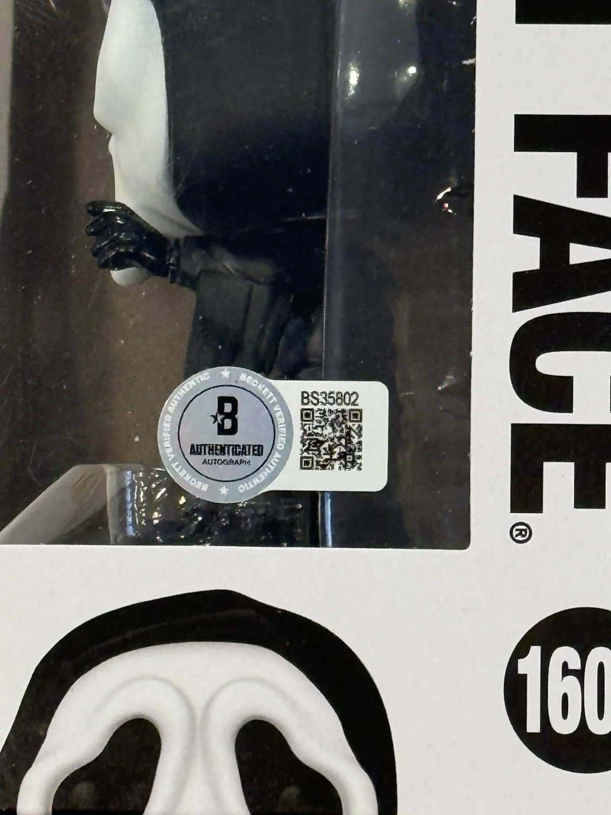 JERRY O'CONNELL — Jerry O’Connell Signed Scream Ghost Face Funko Pop! #1607 Beckett COA, изображение 4