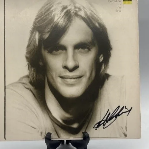 KEITH CARRADINE I’M Easy LP 1976 Asylum Signed Autographed By Keith Carradine, image 4