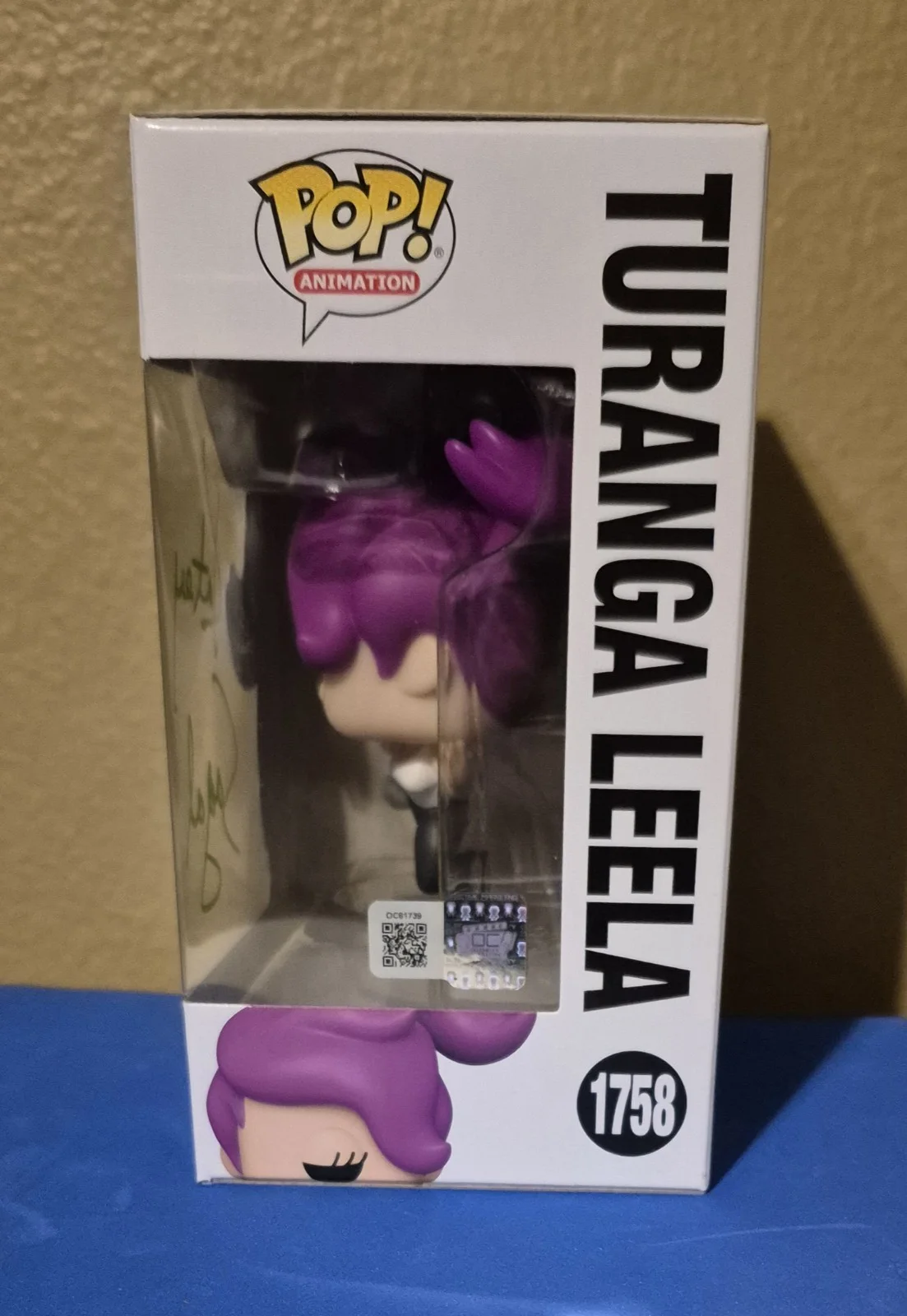 Katey Sagal — KATEY SAGAL signed Futurama Funko Pop CELEBRITY AUTHENTICS HOLOGRAM #1758, image 2