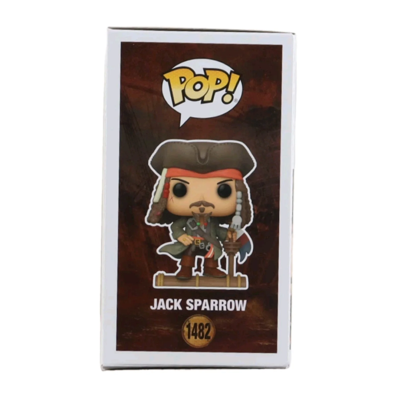 Johnny Depp — Johnny Depp Signed (ACOA) Pirates of the Caribbean #1482 Jack Sparrow Funko Pop!, изображение 3