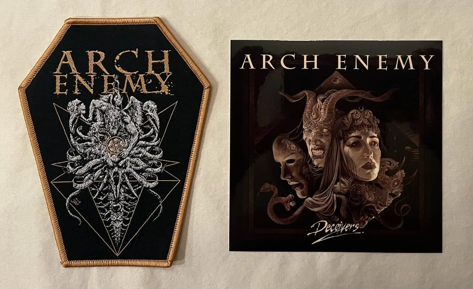 Arch Enemy - 8x10 Metallic Picture (Signed by Alissa White-Gluz) Patch & Sticker, изображение 3