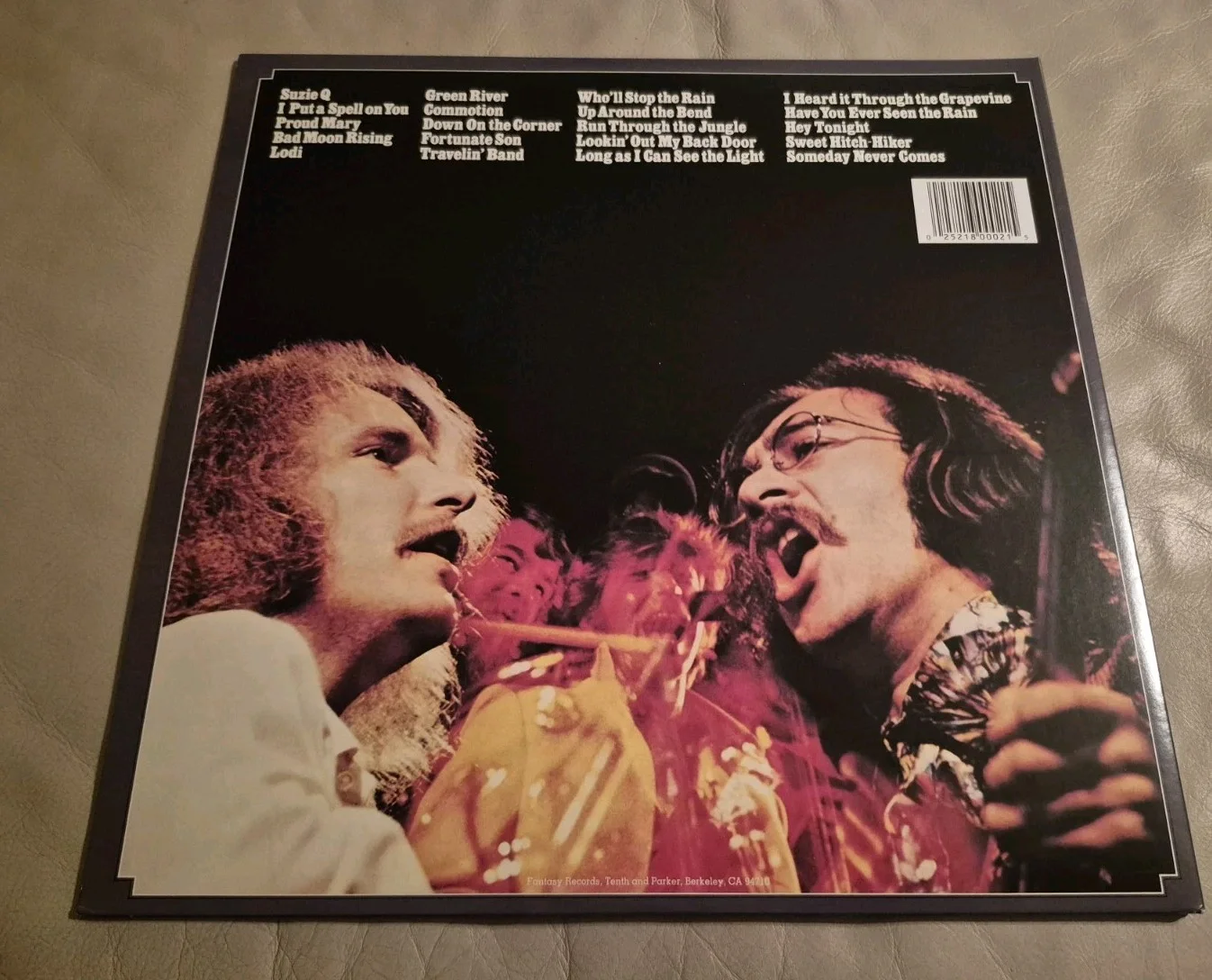 John Fogerty CCR Signed Autographed Lp Greatest Hits Rare Mint, image 3