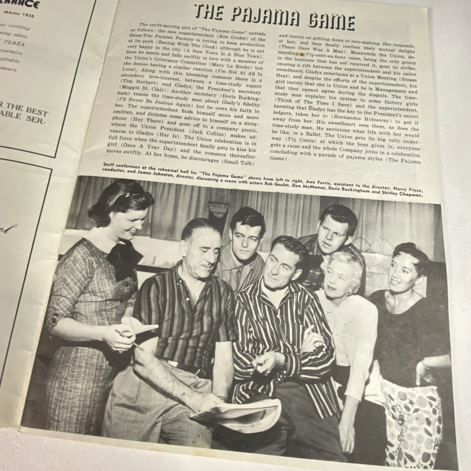 Robert Goulet — SIGNED Robert Goulet Pre-Fame 1957 Theatre Under Stars Vintage Program Vancouver, image 4